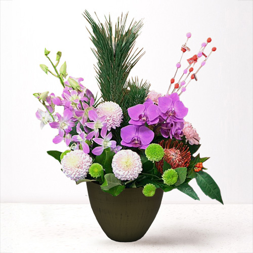 スタンドフラワーの画像です。金額は税抜二万円です。