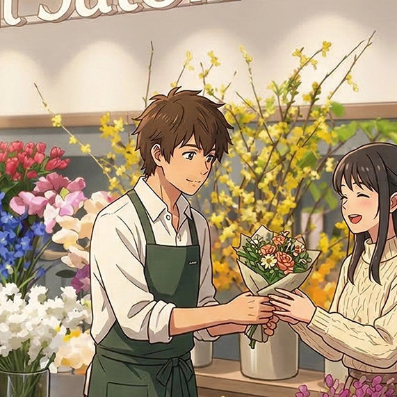 サトウ花店の仕事