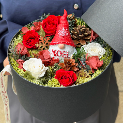 プリザーブドフラワークリスマスの世界'24